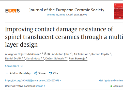 New Research Published: Enhancing the Durability of Transparent Spinel Ceramics